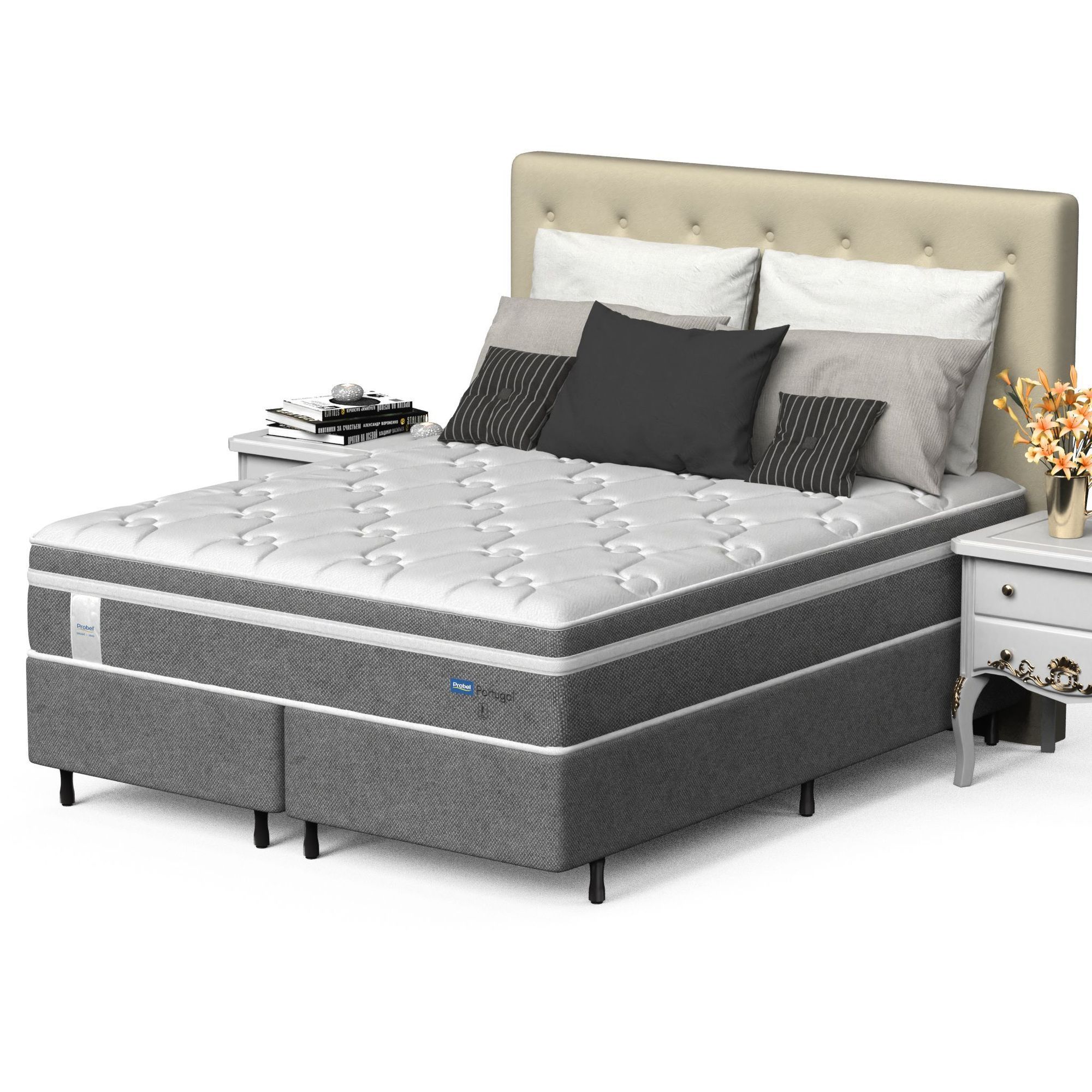 Conjunto Box King Mola Ensacada Probel Portugal (193x203x56cm) - Imagem 3