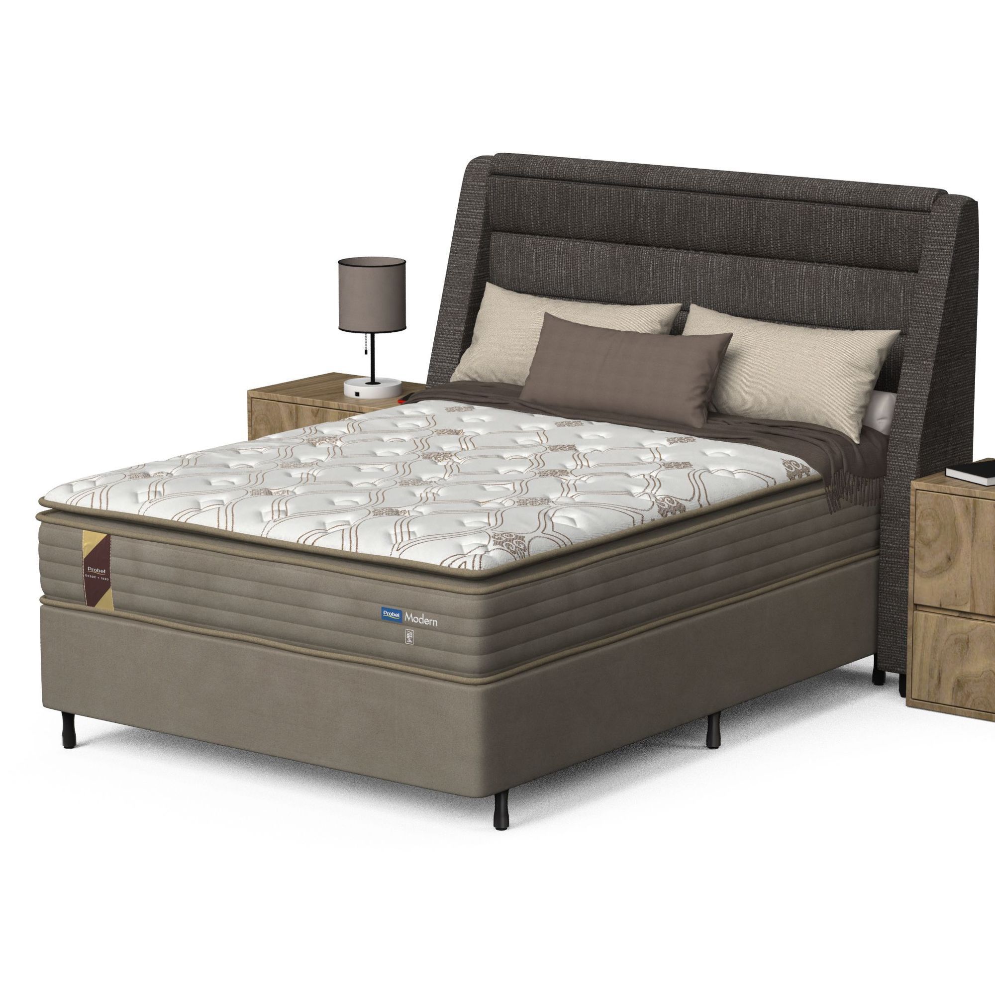 Conjunto Box Viúva Mola Probel Modern (128x188x58cm) - Imagem 3