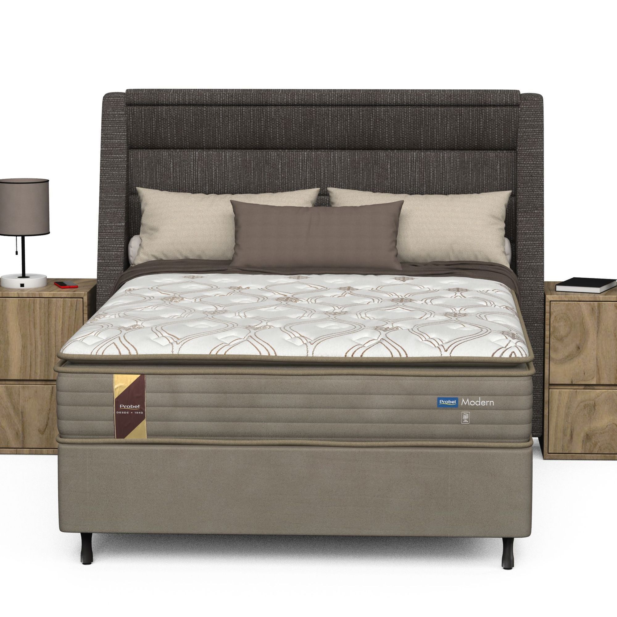 Conjunto Box Viúva Mola Probel Modern (128x188x58cm) - Imagem 4