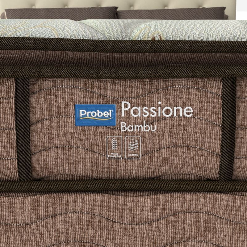 Conjunto Box Solteiro Mola Ensacada Probel Passione Bambu (88x188x52cm) - Imagem 7