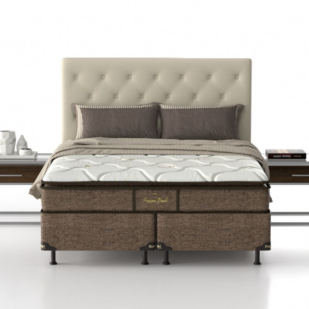 Conjunto Box Queen Mola Ensacada Probel Passione Bambu (158x198x52cm) - Imagem 3