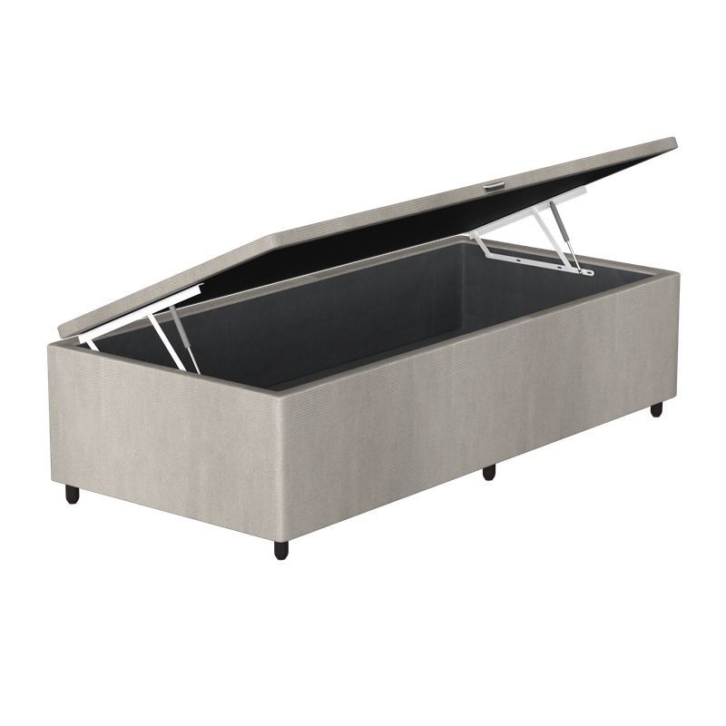 Box Baú Solteiro Probel Luxo Suede - Imagem 9