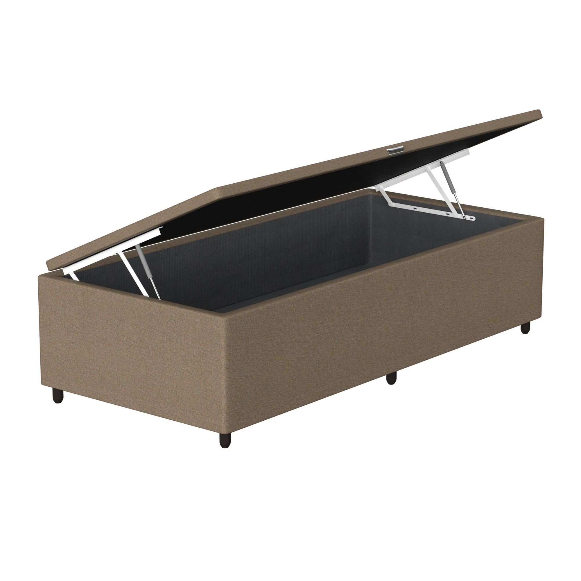 Box Baú Solteiro Probel Luxo Suede - Imagem 13