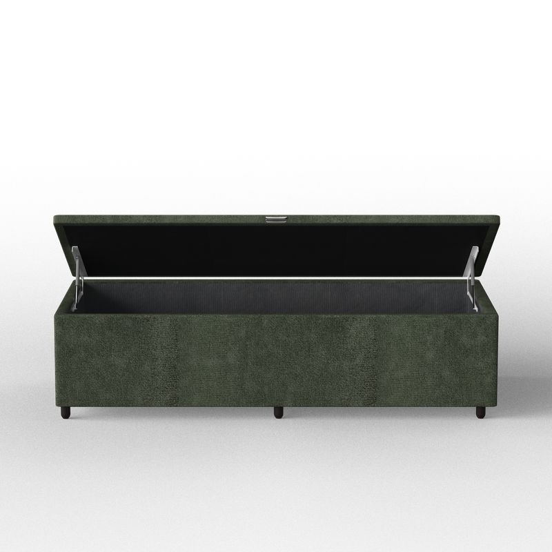 Box Baú Solteiro Probel Luxo Suede - Imagem 23