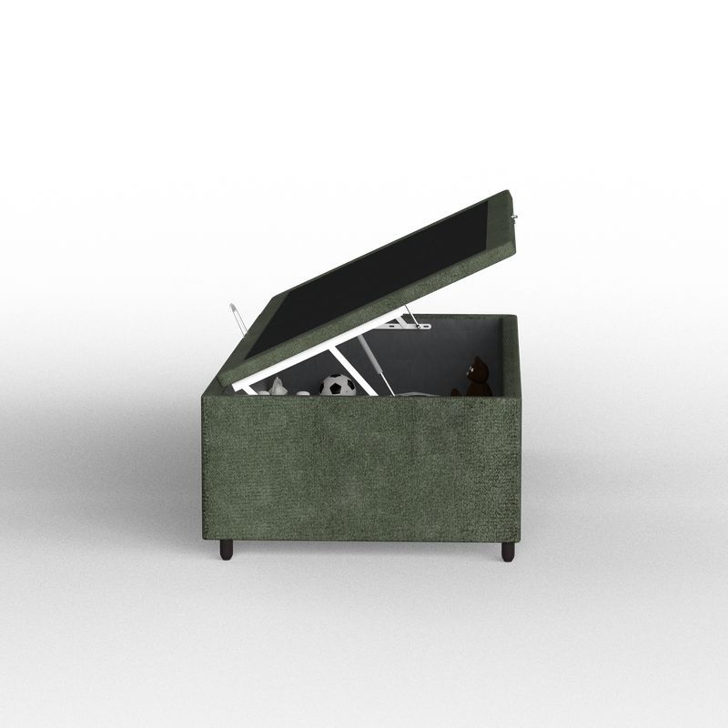 Box Baú Solteiro Probel Luxo Suede - Imagem 24