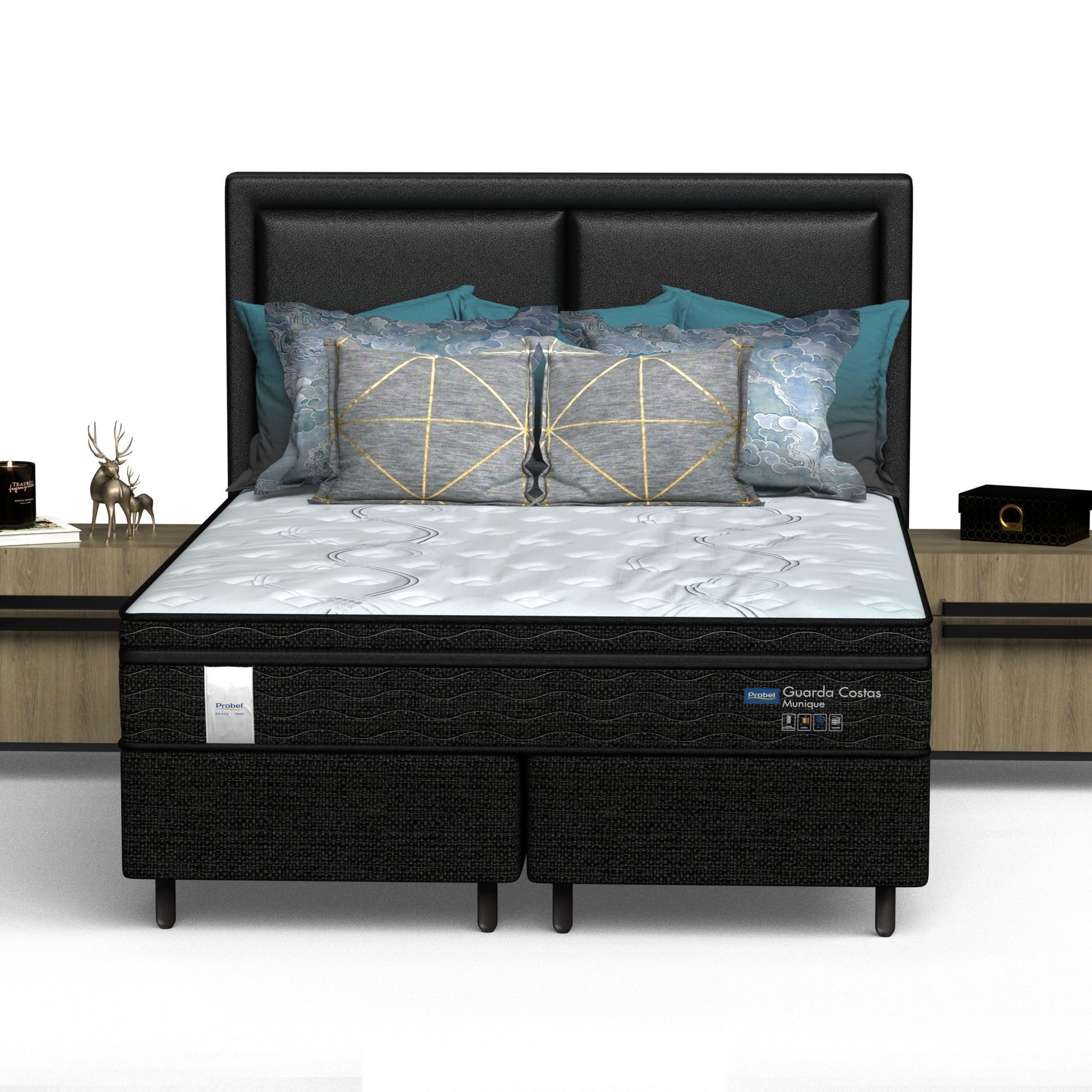 Colchão King Mola Ensacada Probel Munique (193x203x30cm) - Imagem 3