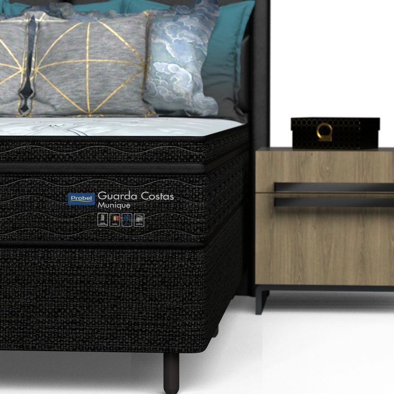 Colchão King Mola Ensacada Probel Munique (193x203x30cm) - Imagem 5