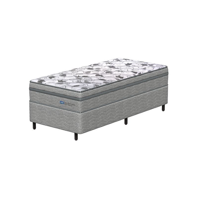 Conjunto Box Solteiro Mola Probel Napoli (88x188x56cm)
