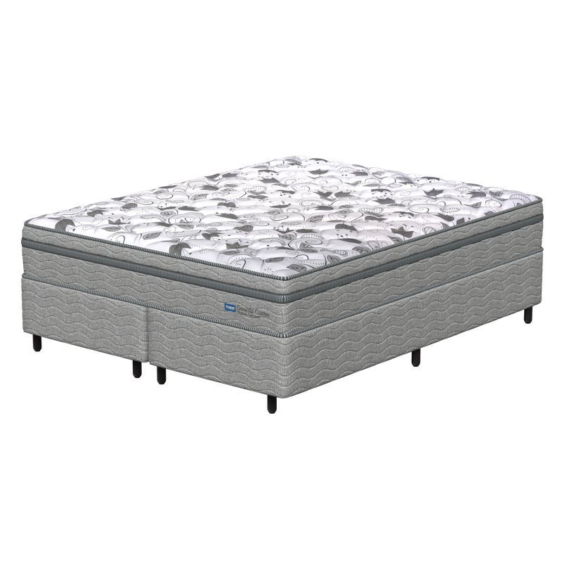 Conjunto Box Queen Mola Probel Napoli (158x198x56cm)