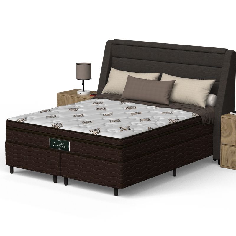 Conjunto Box Queen Mola Probel Loretto (158x198x54cm) - Imagem 2