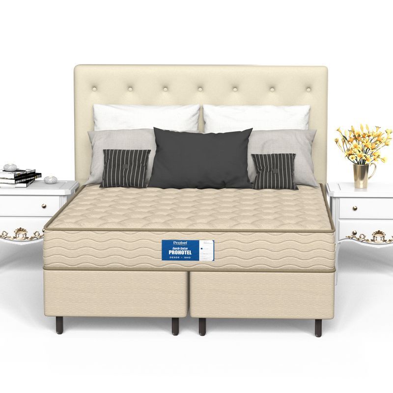 Conjunto Box King Mola Probel Prohotel Comfort (193x203x52cm) - Imagem 3