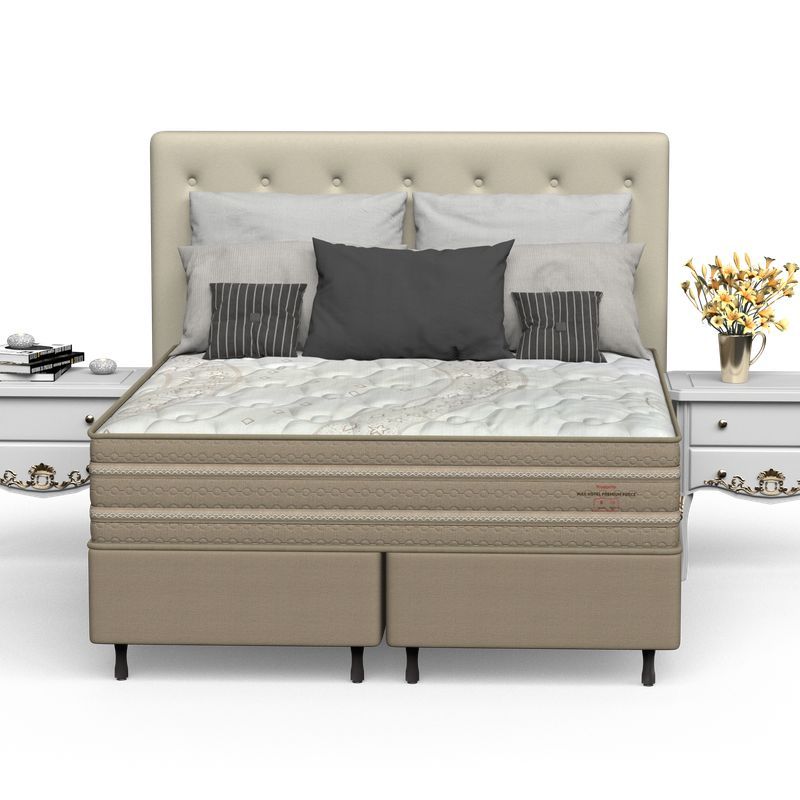 Colchao King Miracoil Prodormir Max Hotel Premium Force (193x203x32cm) - Imagem 3