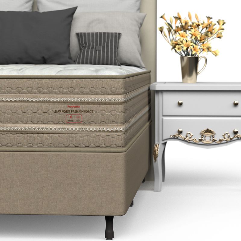 Colchao King Miracoil Prodormir Max Hotel Premium Force (193x203x32cm) - Imagem 6