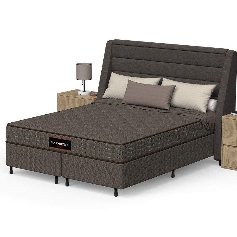 Conjunto Box Queen Mola Ensacada Prodormir Max Hotel Essential (158x198x49cm) - Imagem 2