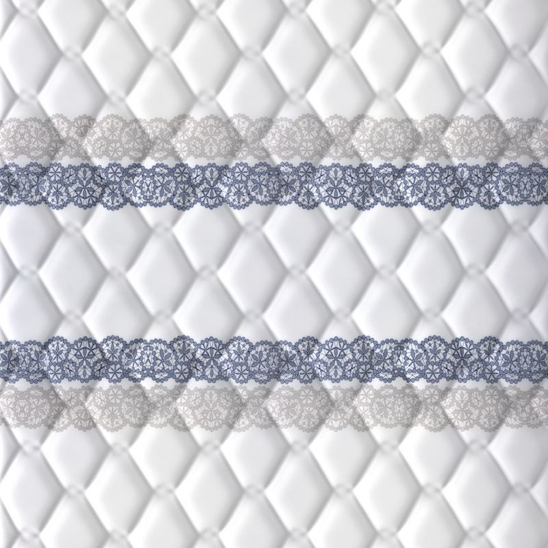 Colchão Solteiro Espuma D45 Guarda Costas Probel 20cm Branco/Cinza (88x188x20cm) - Imagem 2