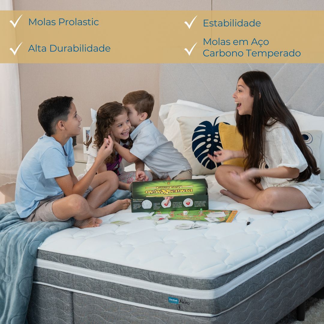 Colchão Casal Mola Ensacada Probel Akira (138x188x20cm) - Imagem 2