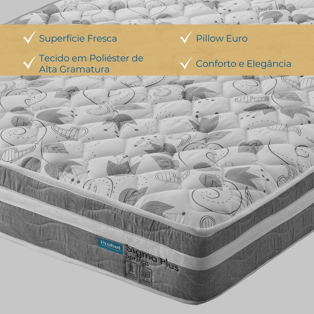 Conjunto Box King Mola Ensacada Probel Sigma Plus (193x203x50cm) - Imagem 5