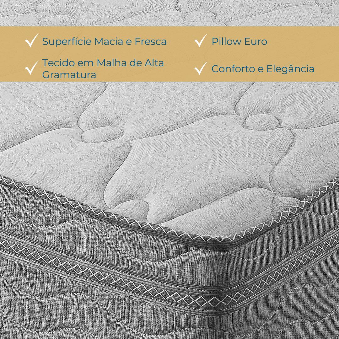 Conjunto Box Queen Mola Ensacada Probel Collin (158x198x56cm) - Imagem 5