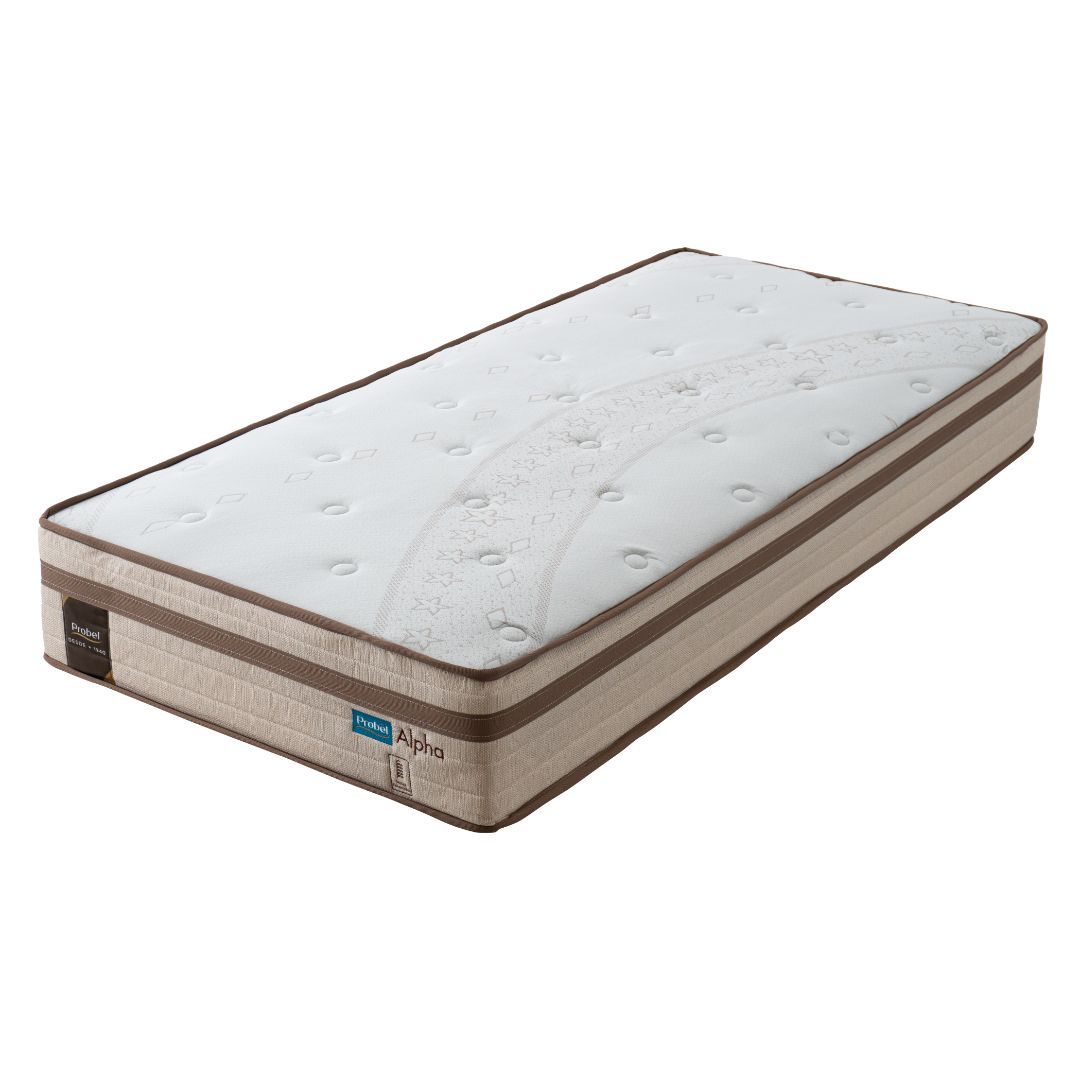 Colchão Solteiro Mola Ensacada Probel Alpha (88x188x26cm)