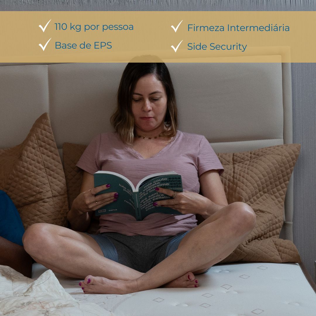 Colchão Solteiro Mola Ensacada Probel Alpha (88x188x26cm) - Imagem 3