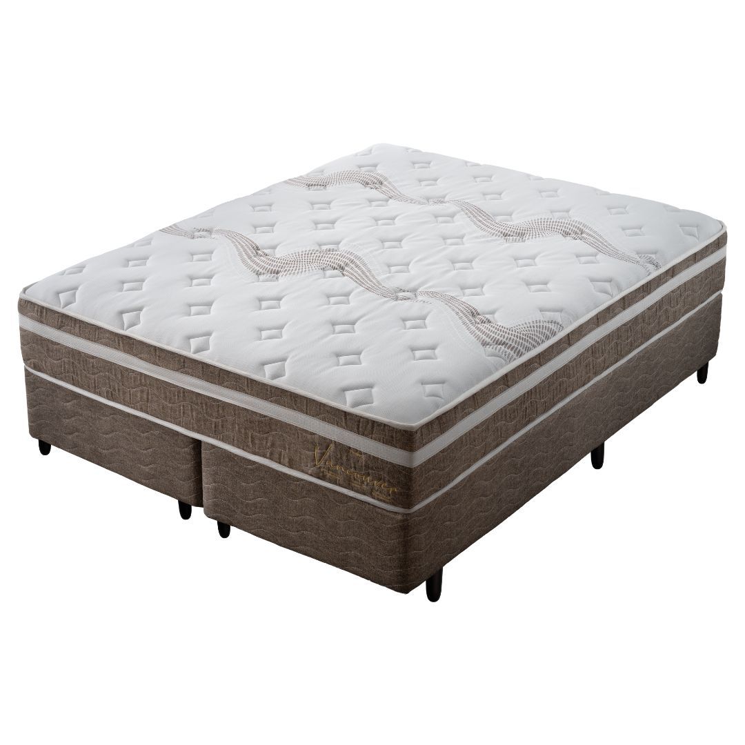 Conjunto Box King Mola Ensacada Probel Vancouver (193x203x54cm)