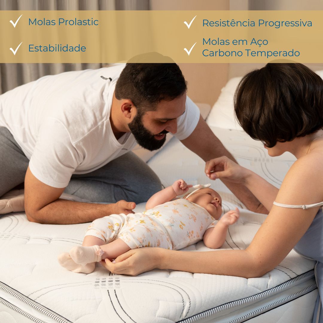 Conjunto Box King Mola Probel Volare Luxo (193x203x59cm) - Imagem 2