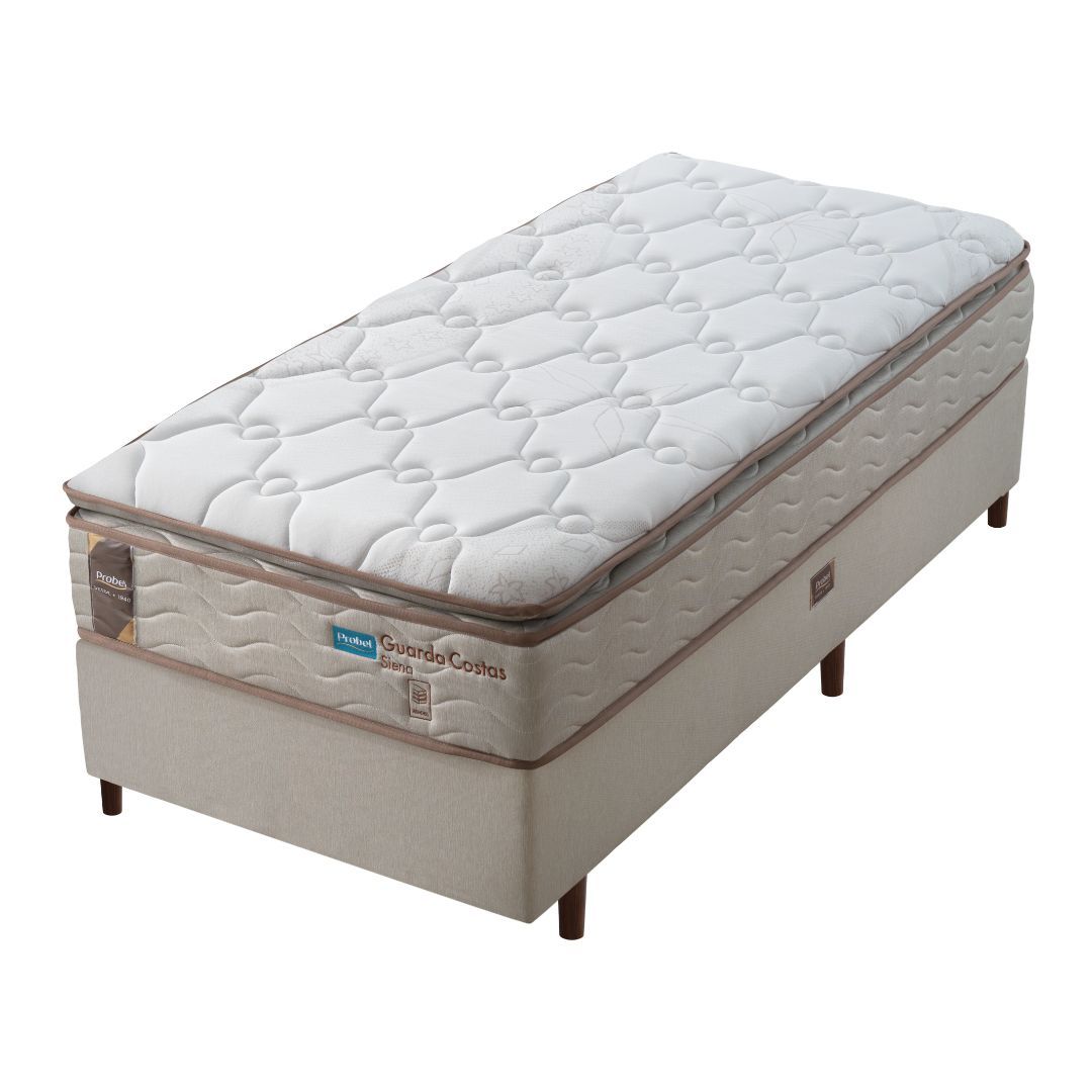Conjunto Box Solteiro Mola Probel Siena (88x188x54cm)