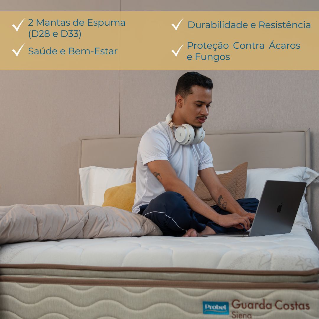 Conjunto Box King Mola Probel Siena (193x203x54cm) - Imagem 4