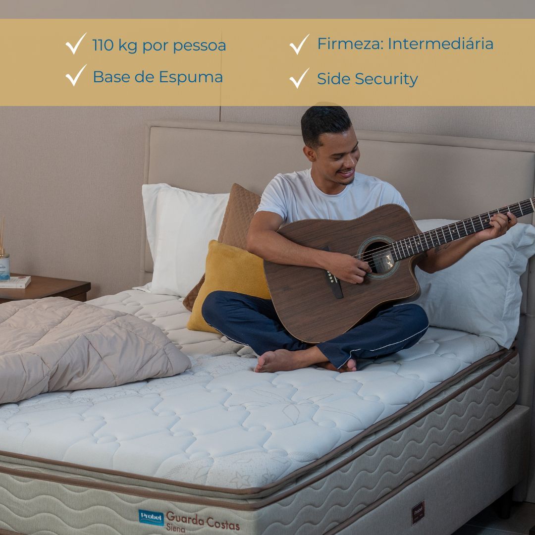 Conjunto Box Queen Mola Probel Siena (158x198x54cm) - Imagem 3