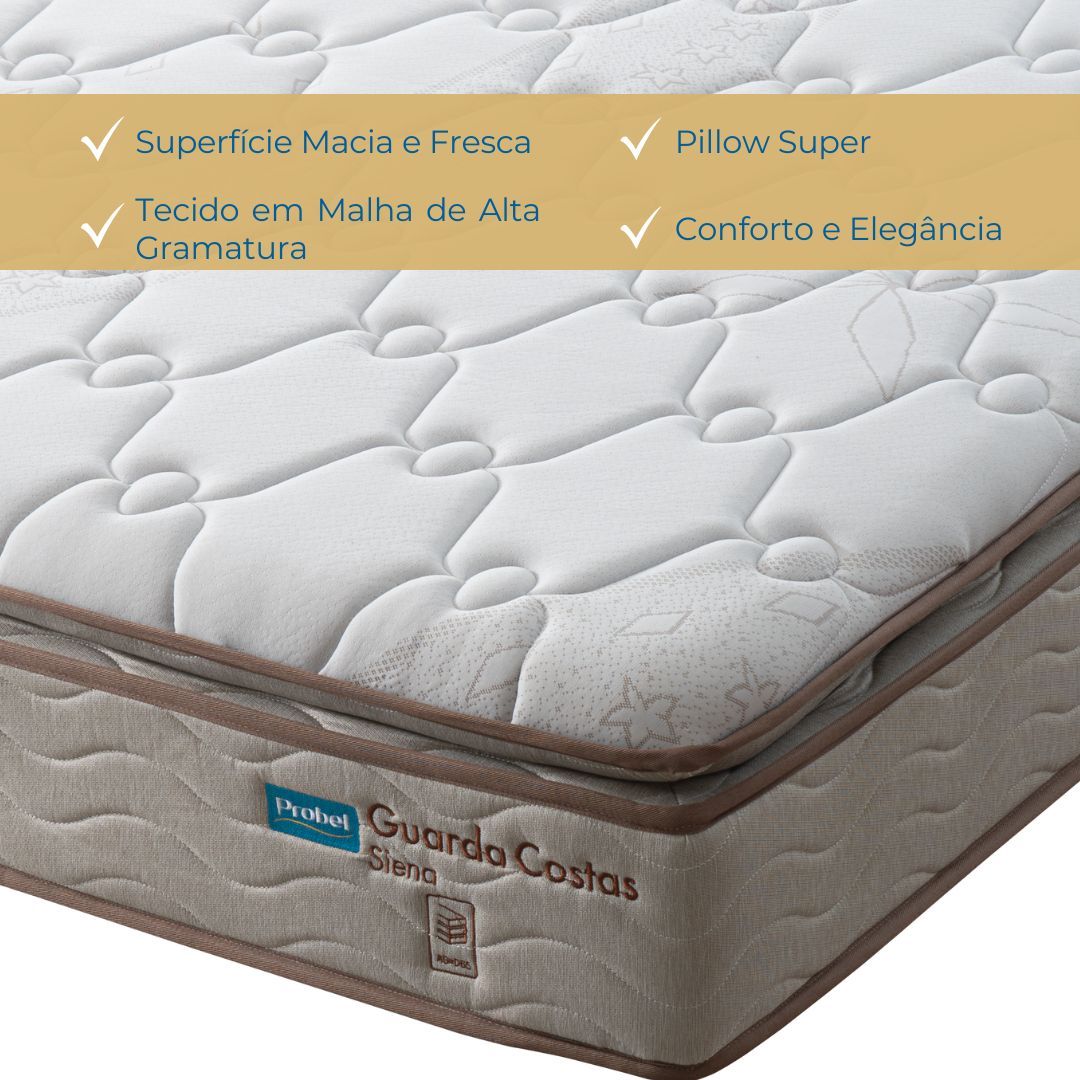 Conjunto Box Queen Mola Probel Siena (158x198x54cm) - Imagem 5
