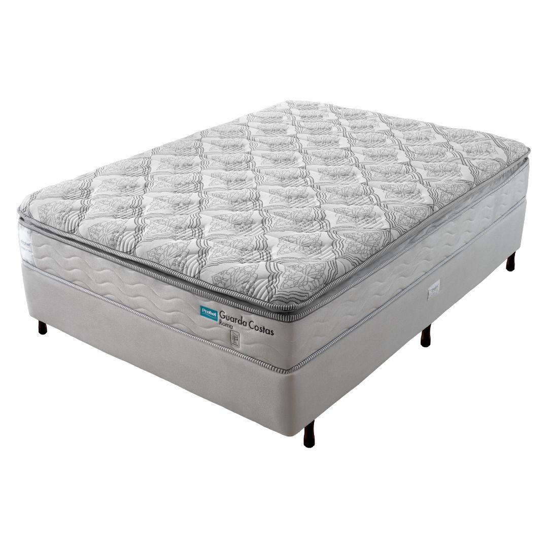 Conjunto Box Casal Mola Probel Roma (138x188x56cm)