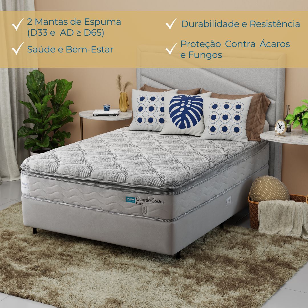 Conjunto Box King Mola Probel Roma (193x203x56cm) - Imagem 4