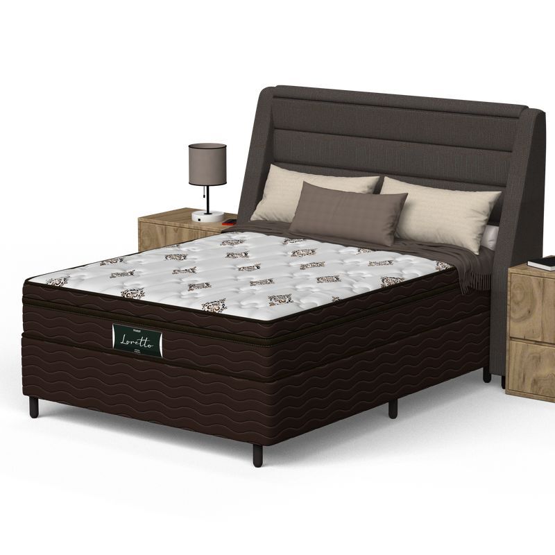 Conjunto Box Casal Mola Probel Loretto (138x188x54cm) - Imagem 2