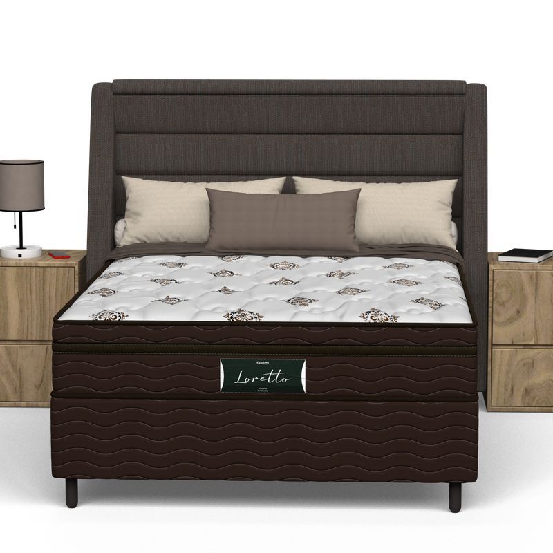 Conjunto Box Casal Mola Probel Loretto (138x188x54cm) - Imagem 3