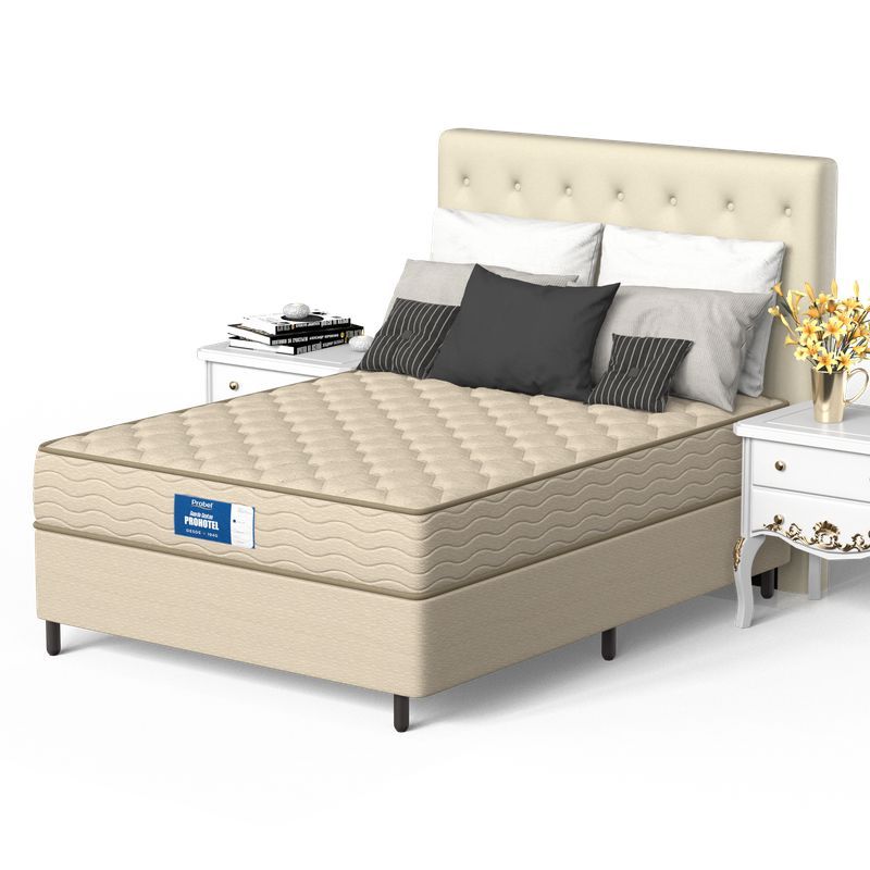 Conjunto Box Casal Mola Probel Prohotel Comfort (138x188x52cm) - Imagem 2