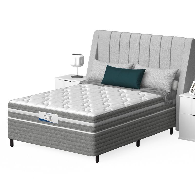 Colchão Casal Mola Ensacada Probel One Springs Branco - Imagem 2