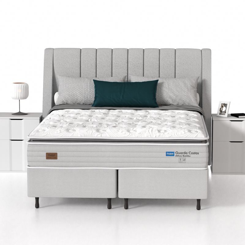 Colchão Queen Mola Ensacada Probel Athos Bambu New - Imagem 3
