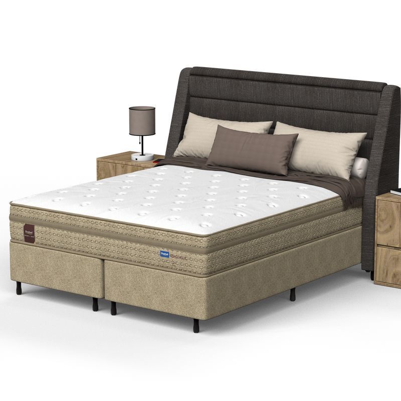 Colchão Queen Mola Ensacada Probel Máximus Plus Branco - Imagem 2