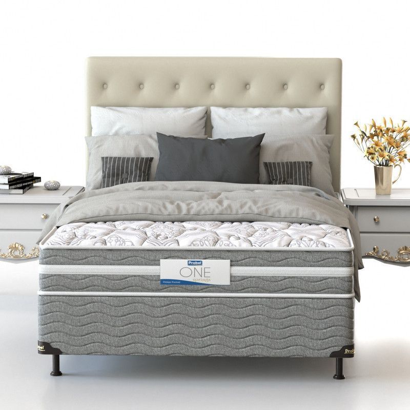 Conjunto Box Casal Mola Ensacada Probel One Springs - Imagem 3
