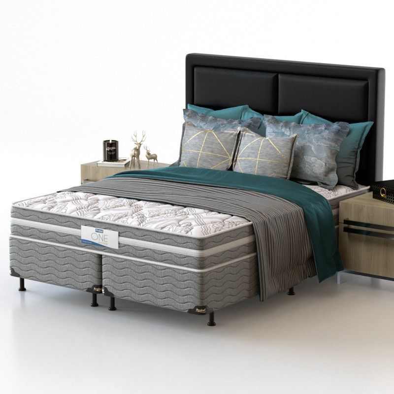 Conjunto Box Queen Mola Ensacada Probel One Springs - Imagem 2