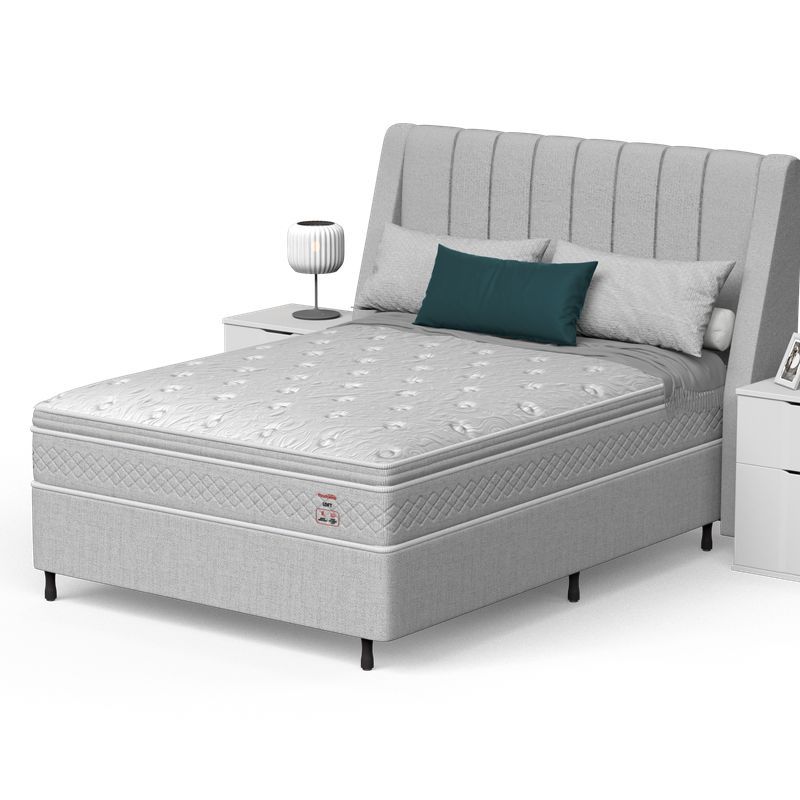 Conjunto Box Viúva Mola Ensacada Prodormir Loft - Imagem 2