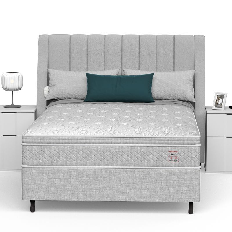 Conjunto Box Viúva Mola Ensacada Prodormir Loft - Imagem 3