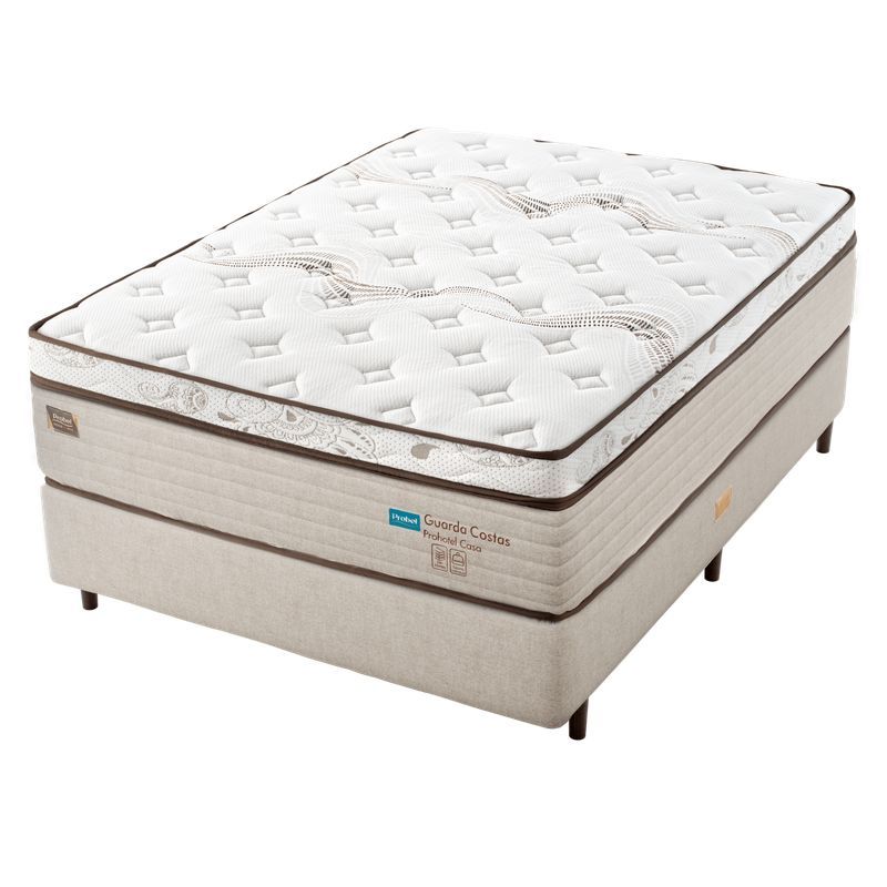 Conjunto Box Casal Mola Probel Prohotel Casa (138x188x66cm)