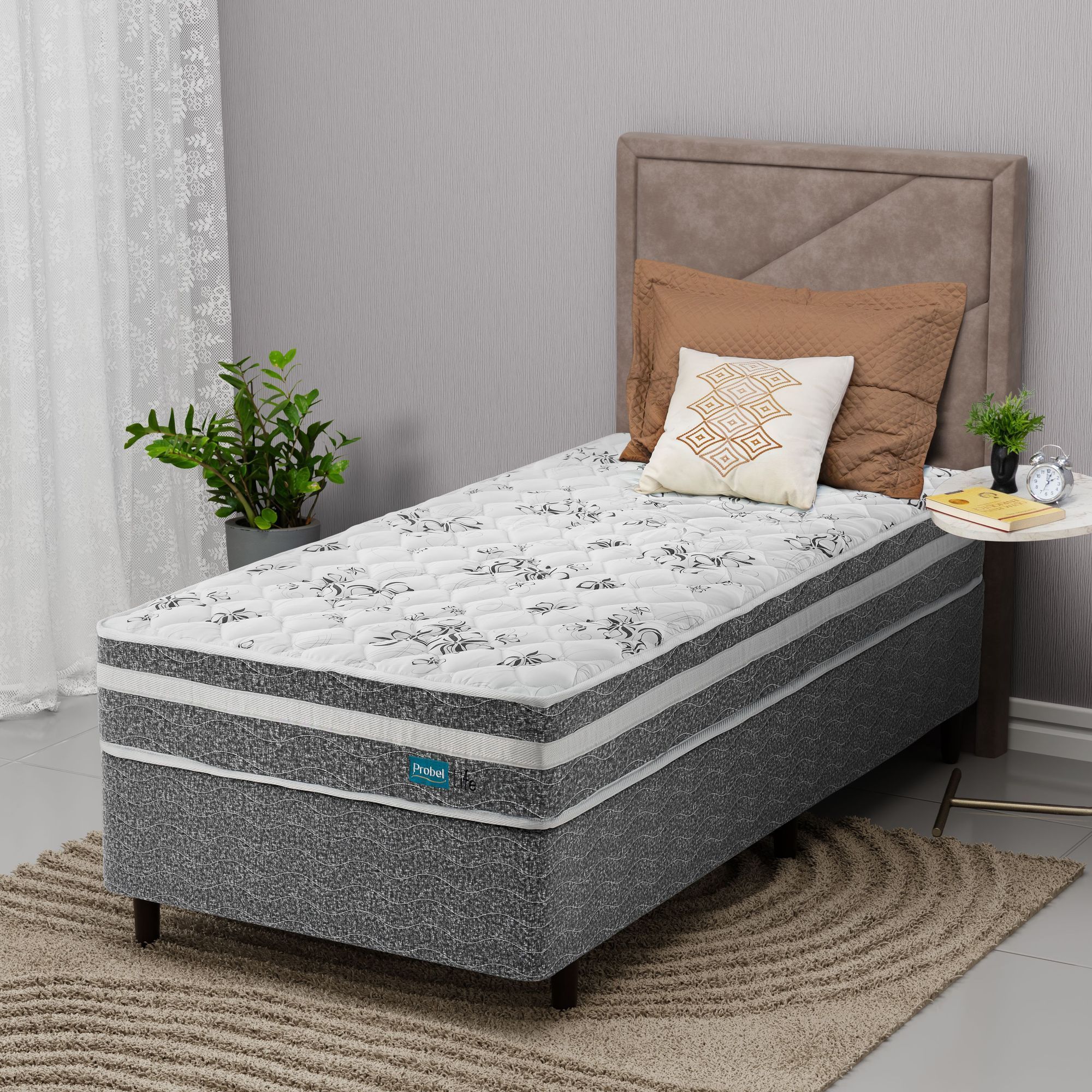 Colchão Solteiro Mola Probel Life (88x188x24cm) - Imagem 2