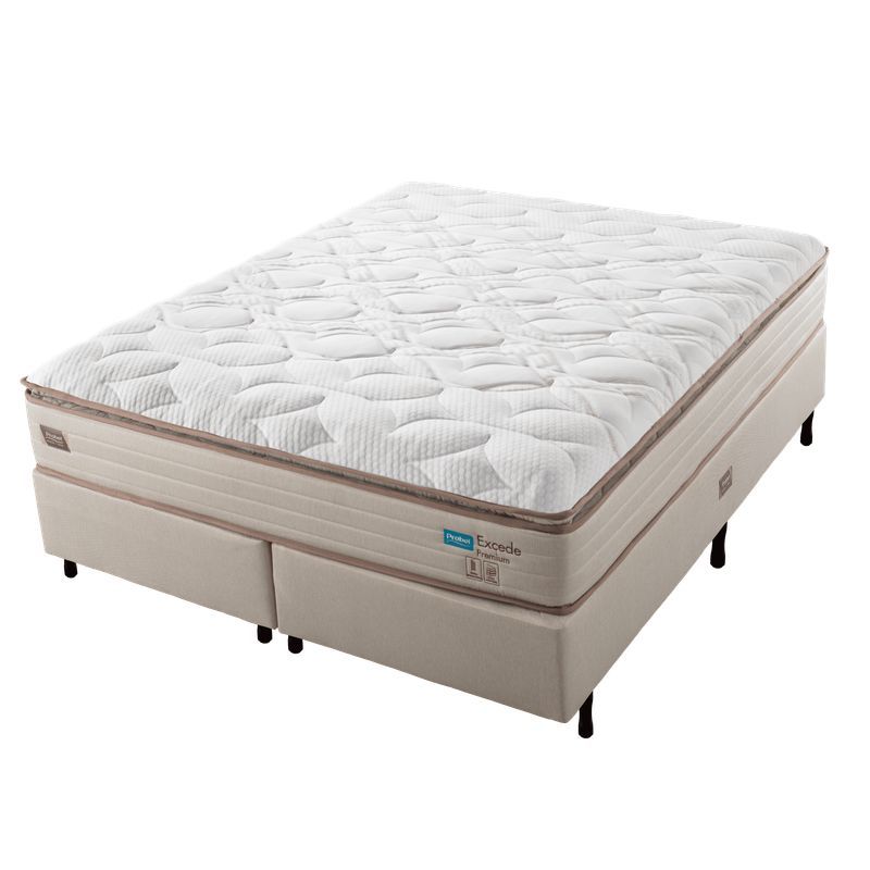 Conjunto Box King Mola Ensacada Probel Excede Premium (193x203x56cm)
