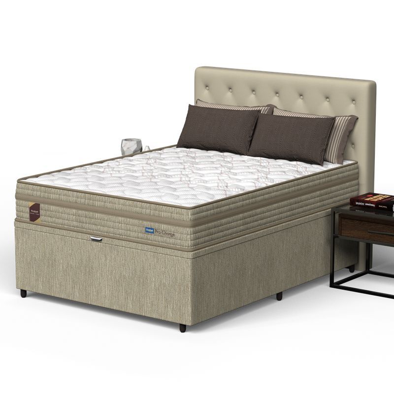 Kit Box Baú Viúva + Colchão Mola Probel Pró Charge - Imagem 4