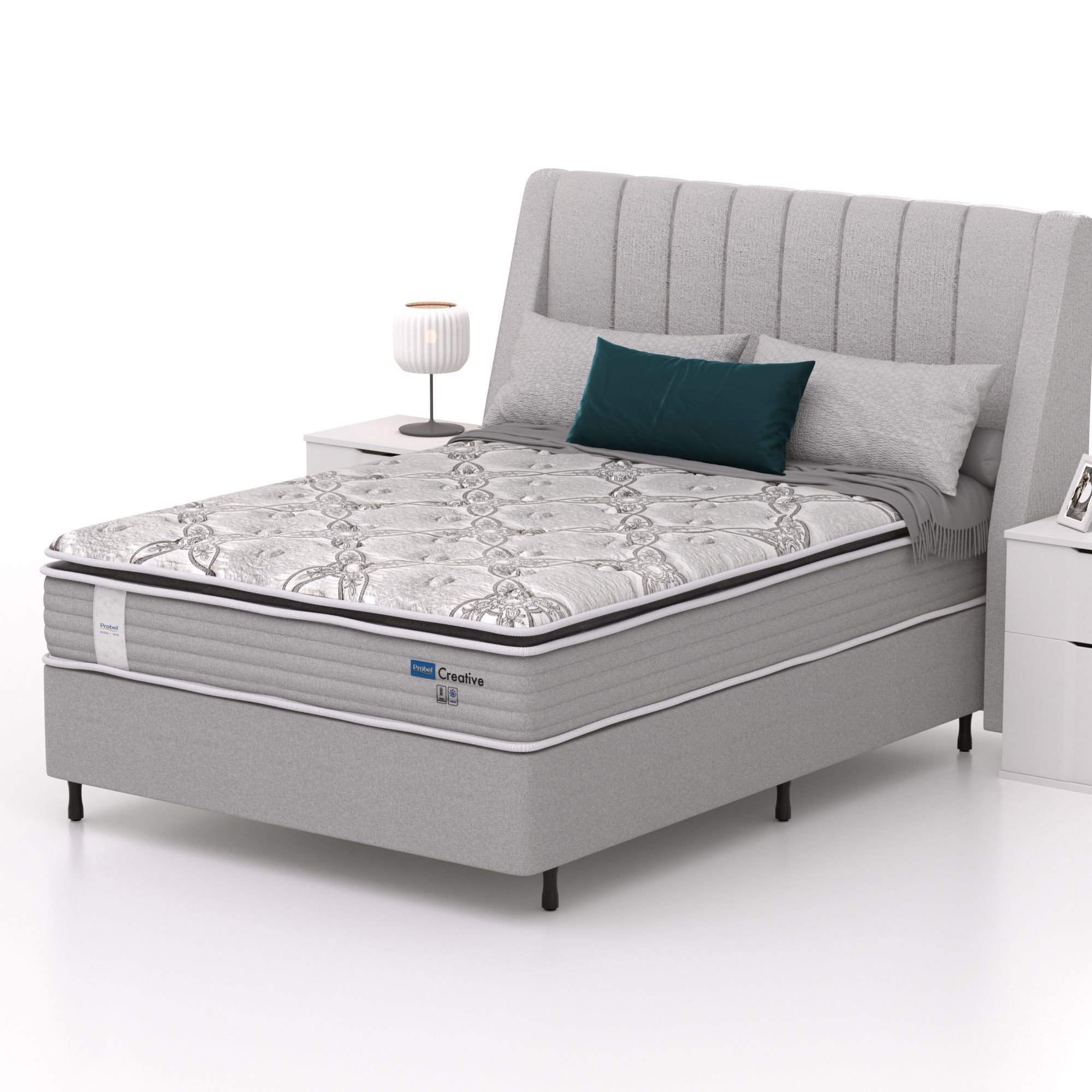Colchão Casal Mola Ensacada Probel Creative Soft Gel - Imagem 2