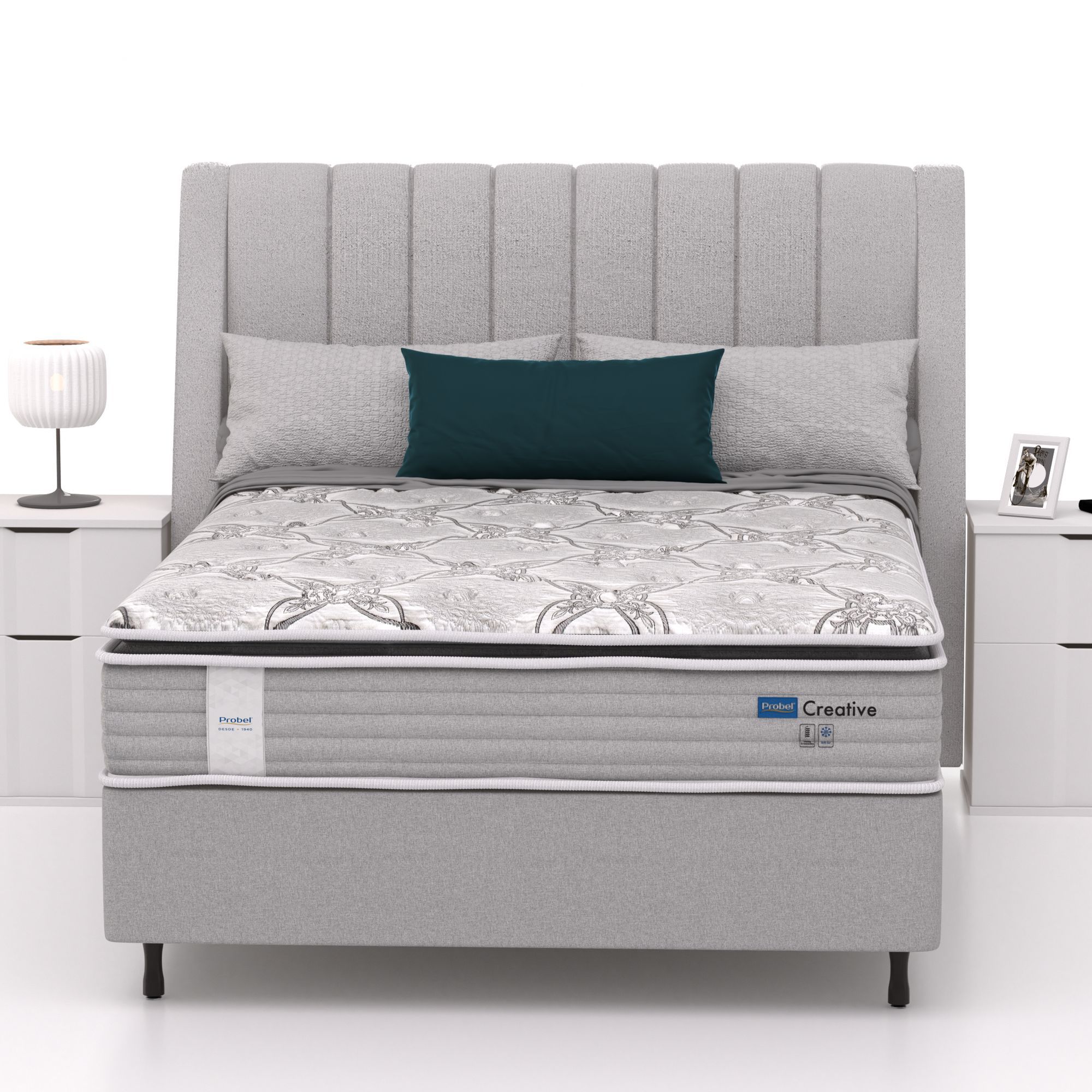 Colchão Casal Mola Ensacada Probel Creative Soft Gel - Imagem 3