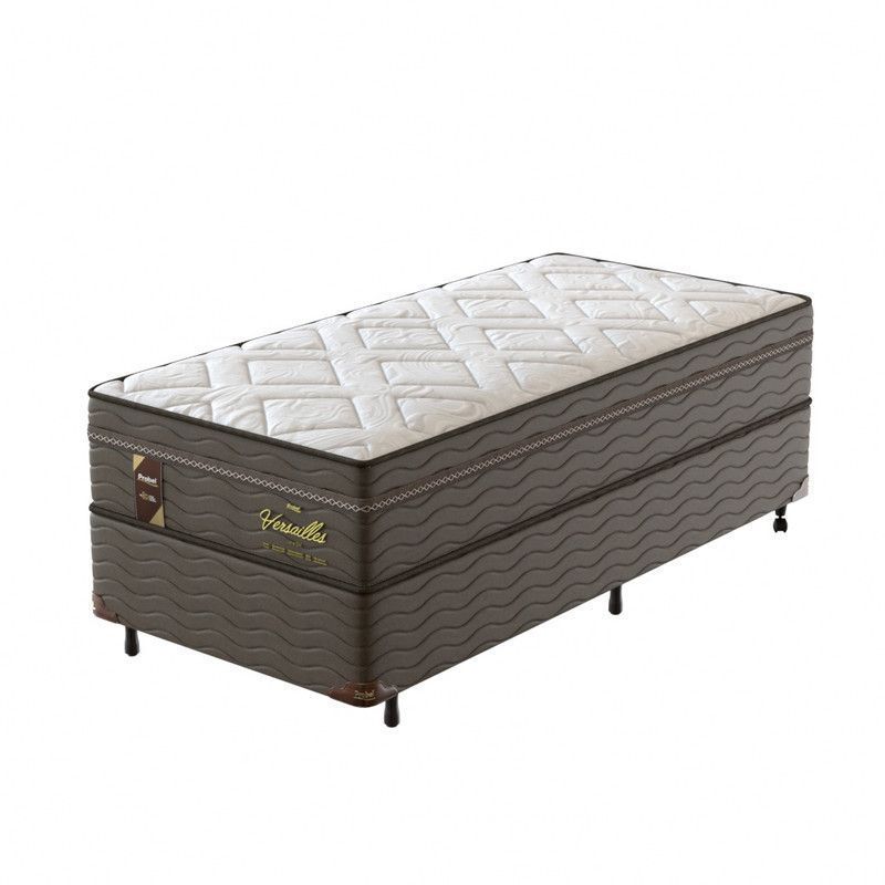 Conjunto Box Solteirão Mola Ensacada Probel Versailles Ultra Gel (100x200x56cm)