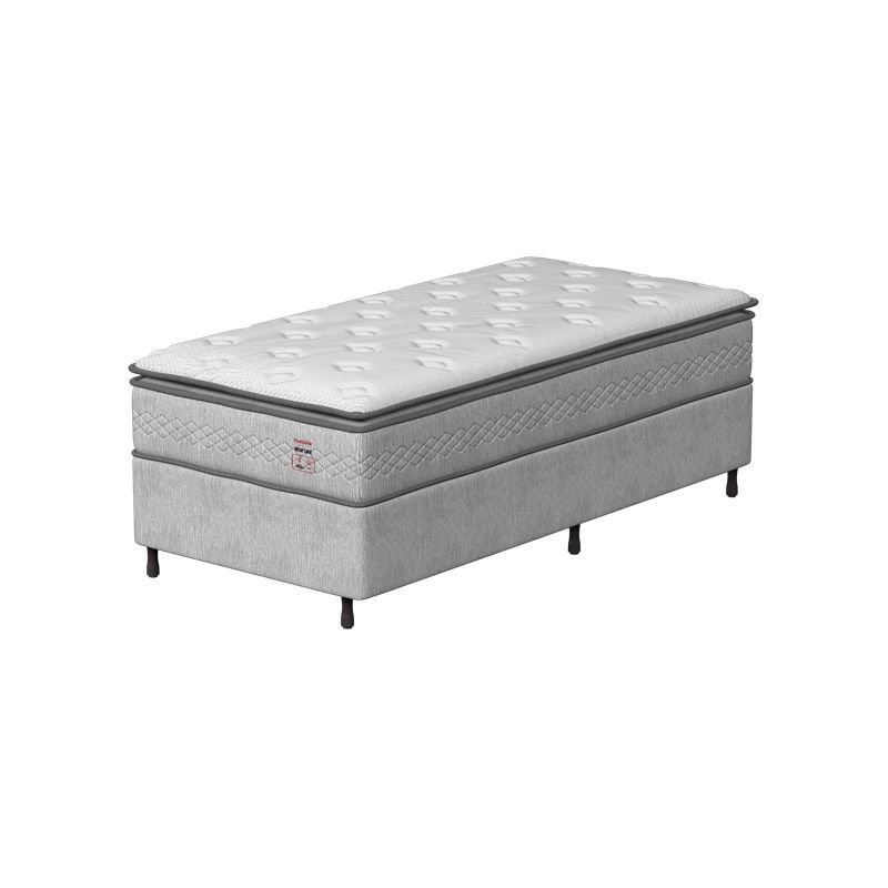 Conjunto Box Solteirão Mola Ensacada Prodormir New Life (100x200x56cm)